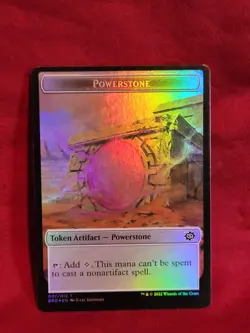 MTG The Brothers' War Powerstone / Thopter Token Foil 007/010 NM - Image 1