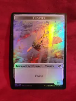 MTG The Brothers' War Powerstone / Thopter Token Foil 007/010 NM - Image 2