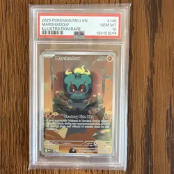 Pokemon TCG Marshadow Mega Evolution Illustration Rare Card 146/132 PSA 10 - Image 1