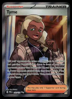 Tyme 143/131 - Pokemon Prismatic Evolutions - Ultra Rare (NM) - Image 1