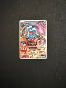 Team Rocket's Wobbuffet SVP203 Promo Pokemon TCG Scarlet & Violet NM - Image 1