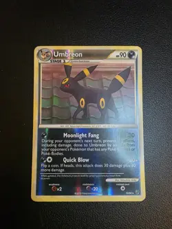 Pokemon TCG Umbreon 10/90 Undaunted Reverse Holo Holo Rare Card - Image 1