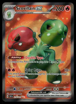 Scovillain ex 216/191 - Pokemon Surging Sparks - Ultra Rare (NM) - Image 1