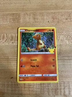 Pokemon Charmander 9/25 McDonald's 25th Anniversary Promo Holo Card NM - Image 1