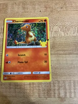 Pokemon Charmander 9/25 McDonald's 25th Anniversary Promo Holo Card NM - Image 3