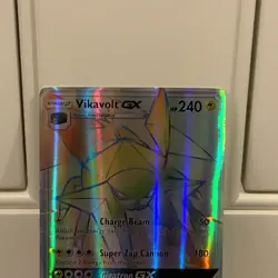 Vikavolt GX 152/145 Full Art Rainbow Secret Rare Guardians Rising Pokemon NM/M - Image 3