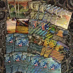 Pokemon TCG 37 Jumbo SVP/MEP/SCR/PRE Cards - Scarlet & Violet Mega Evolution Lot - Image 1