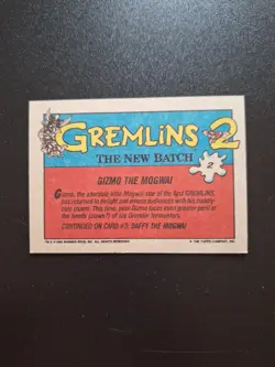 Gremlins serie 2 collectible card game CCG/TCG 2 - Image 2