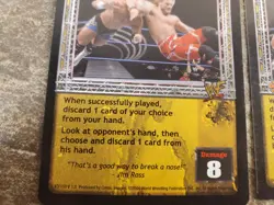 WWE WWF Raw Deal CCG Cards - 2X Bulldogs - Rare - Image 3