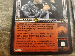 WWE WWF Raw Deal CCG Cards - 2X Don't Hate the Player, Hate the Game - Rare - Image 3