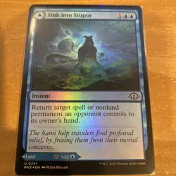 Sink into Stupor #241 (Foil)-NM- Modern Horizons 3 MH3 Magic MTG! - Image 1