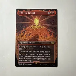 The Fire Crystal (Borderless) Final Fantasy Regular - Image 1