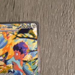 Pokemon Hop's Zacian EX 186/159 Sv09 Special Illustration Rare Full Art Holo 23… - Image 2