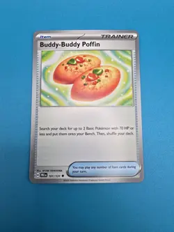 4x Buddy-Buddy Poffin 101/131 x4 - Prismatic Evolutions - Pokemon TCG - Playset - Image 2