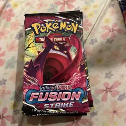 Pokemon TCG Fusion Strike Booster Pack 820650809163 - Image 1