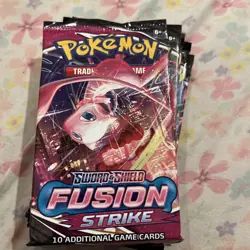 Pokemon TCG Fusion Strike Booster Pack 820650809163 - Image 1