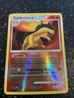 Pokemon TCG Typhlosion Reverse Holo - Mysterious Treasures - 16/123 - Image 1