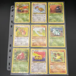 Vintage Pokemon Jungle Set Complete Non Holo 17/64 Very Good Condition WOTC 🔥 - Image 5
