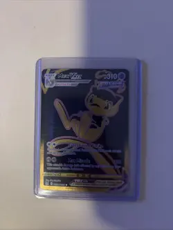 Pokemon TCG Mew VMAX Full Art Rare Holo Fusion Strike TG30/TG30 Vmax 310 HP NM - Image 1