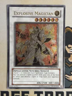 SOVR-EN044 Explosive Magician Ultimate Rare Unlimited YuGiOh! NM - Image 3
