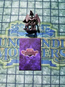 Dungeon Dice Monsters Yugioh Custom RED-EYES BLACK METAL DRAGON! DDM - Image 3