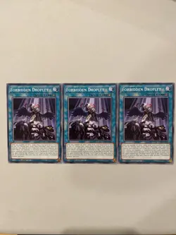 Yugioh 3x Forbidden Droplet L5DD-ENENY29 Common 1st Edition NM - Image 1