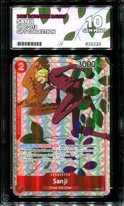ACE 10 Sanji OP01 013 Gift Collection 2023 One Piece Card Game English - Image 1