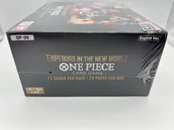 One Piece OP-09 Emperors In The New World Booster Box Sealed ENG Acrylic Case - Image 4