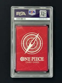2025 ONE PIECE PROMOS DODGERS X ONE PIECE NIGHT #010 MONKEY D. LUFFY PSA 9 - Image 2