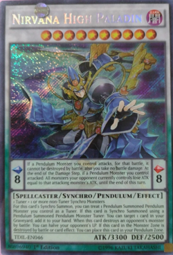 Nirvana High Paladin - TDIL-EN046 - Secret Rare 1st Edition YuGiOh TCG Card - Image 1