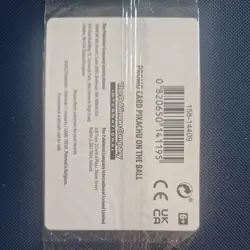 Pikachu on the Ball 001/005 Pokemon Card Sealed Promo Fultsal UK Exclusive #2 - Image 2