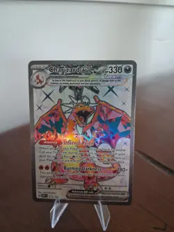Charizard 215/197 SV03 - Obsidian Flames English UR Pokemon TCG Card NM - Image 1