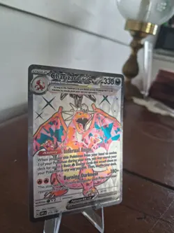 Charizard 215/197 SV03 - Obsidian Flames English UR Pokemon TCG Card NM - Image 3