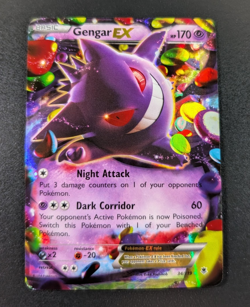 Gengar EX 34/119 Xy-Phantom Forces Holo Pokemon Card - VG/LP - Image 1