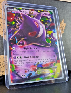 Gengar EX 34/119 Xy-Phantom Forces Holo Pokemon Card - VG/LP - Image 2