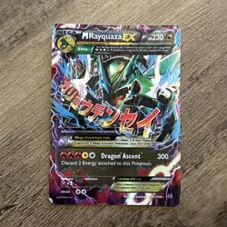 M Rayquaza EX 61/108 Ultra Rare Roaring Skies Pokemon Card - Image 1