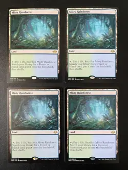 MTG- Misty Rainforest x4 - MH2 - Image 1