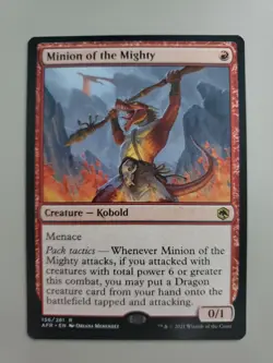 MTG Minion of the Mighty Adventures in the Forgotten Realms Regular Rare - Image 1