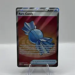 Pokemon Rare Candy 175/132 Me01: Mega Evolution Ultra Rare Trainer Holo - Image 1