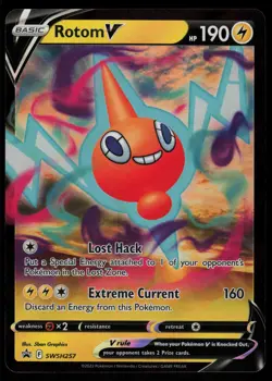 Rotom V SWSH257 - Pokemon Sword & Shield Promo (NM) - Image 1