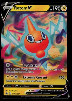 Rotom V SWSH257 - Pokemon Sword & Shield Promo (NM) - Image 1
