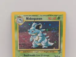 Nidoqueen and Nidoking Holos (2) - English Pokemon Base Set 2 - LP/NM see pics! - Image 4