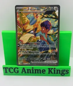 Hop's Zacian EX 186/159 Journey Together Special Illustration Rare Pokemon TCG - Image 1