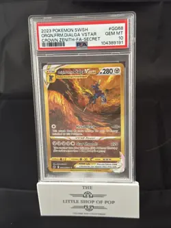 Pokemon TCG Crown Zenith Orgin Forme Dialga Vstar FAS #GG68 PSA 10 - Image 2