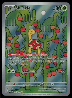 Shuckle 136/132 - Pokemon Mega Evolution - Illustration Rare (NM) - Image 1