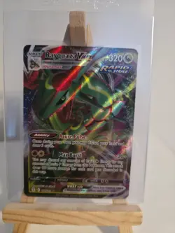 Pokemon TCG - Rayquaza VMAX 111/203 Evolving Skies Holo Ultra Rare Near Mint - Image 5