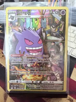 Pokemon Gengar Ultra Rare Holo TG06/TG30 120 HP Stage 2 Ability Lost Origin - Image 1