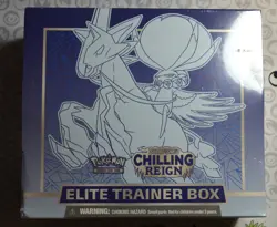 POKEMON SWORD & SHIELD CHILLING REIGN ICE RIDER ETB SEALED - Image 1