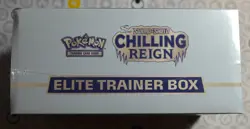 POKEMON SWORD & SHIELD CHILLING REIGN ICE RIDER ETB SEALED - Image 4