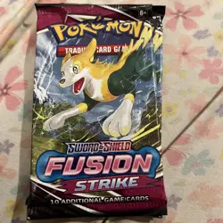 Pokemon TCG Fusion Strike Booster Pack 820650809163 - Image 1